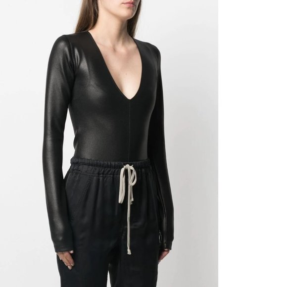 NWT NEW RICK OWENS LILIES SS21 PHLEGETHON Bodysuit - Picture 2 of 13